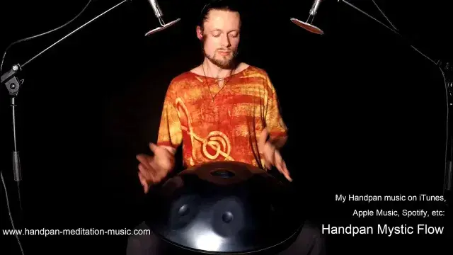 A fast Handpan groove - ''No time'' - on NUMEN D Kurd 8 - Relaxing music - Handpan Mystic Flow