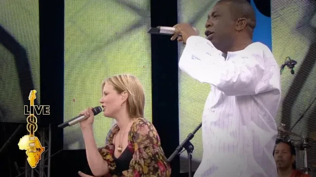 Dido - Youssou N'Dour - 7 Seconds (Live 8 2005)