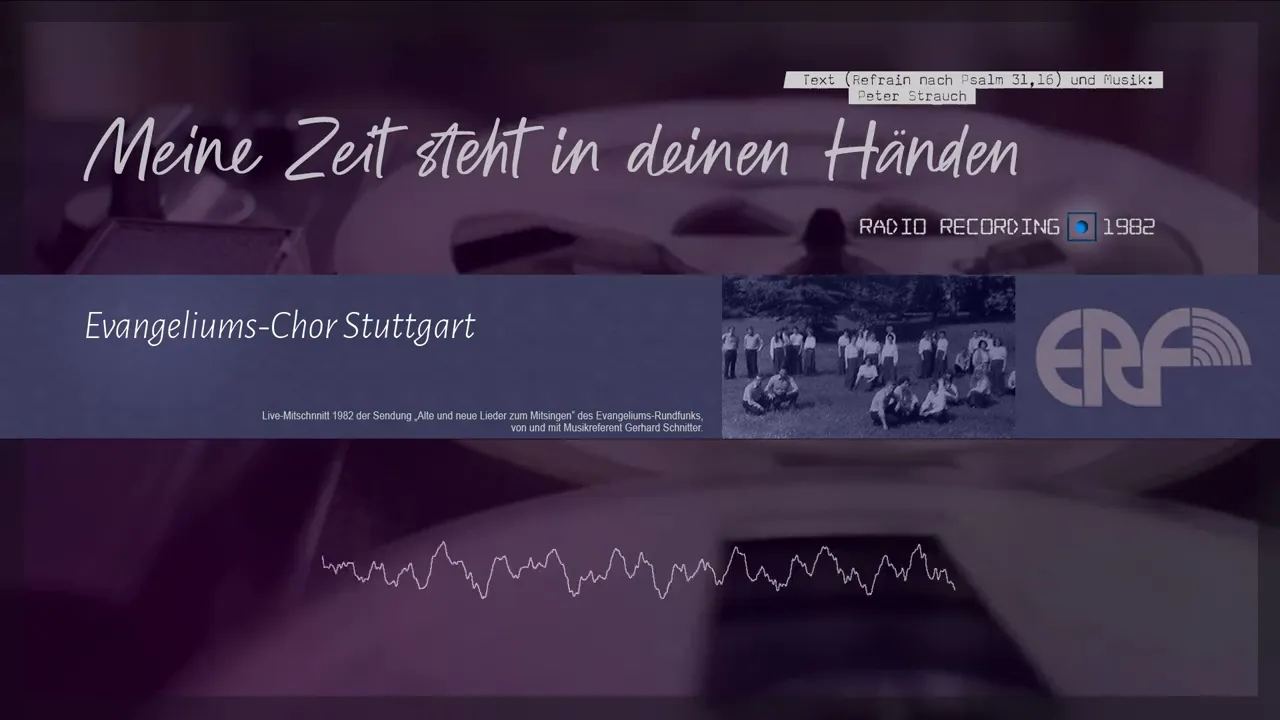 Meine Zeit steht in deinen Händen [Radio Recording] - Evangeliums-Chor Stuttgart